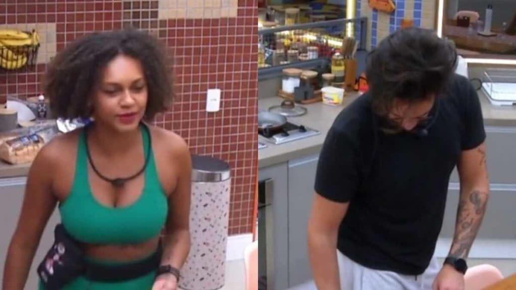 BBB22: Com medo de sair, Jessilane se apavora e faz pedido inusitado para Eliezer: "Se vira"