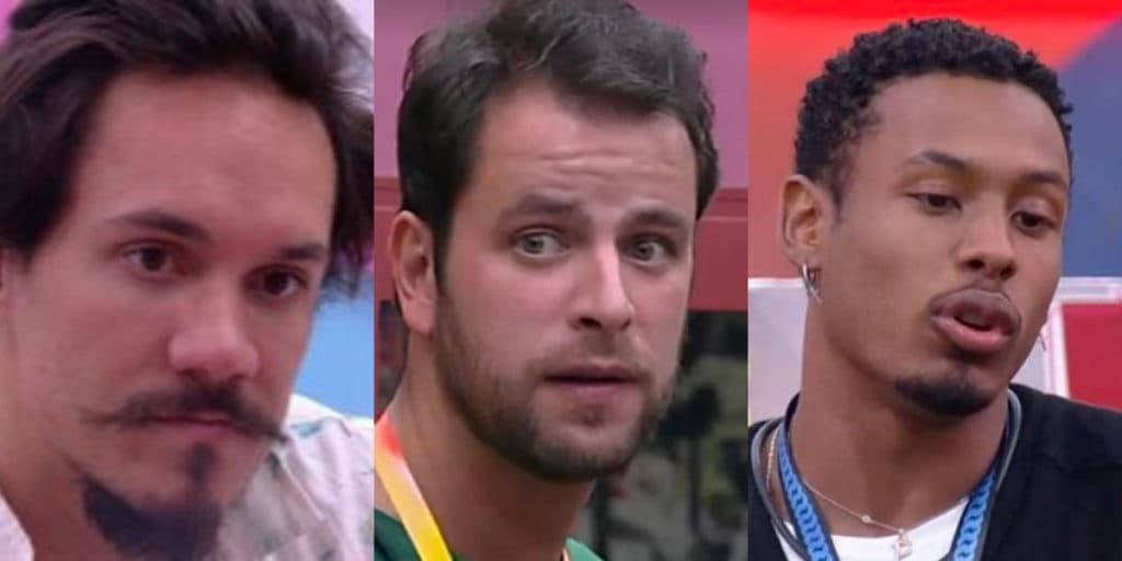 Enquete BBB22: Eliezer, Gustavo e Paulo André estão no paredão; vote em quem você quer que saia!
