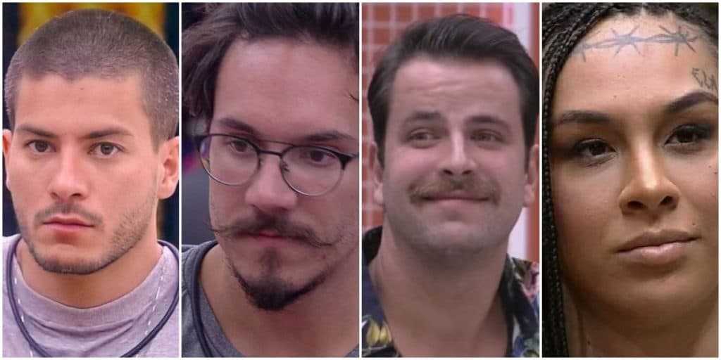 Enquete paredão falso BBB22: Arthur, Eliezer, Gustavo, e Linn; quem deve vencer?