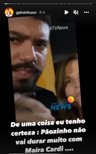 Maíra Cardi e Arthur Cardi (Foto: Reprodução)