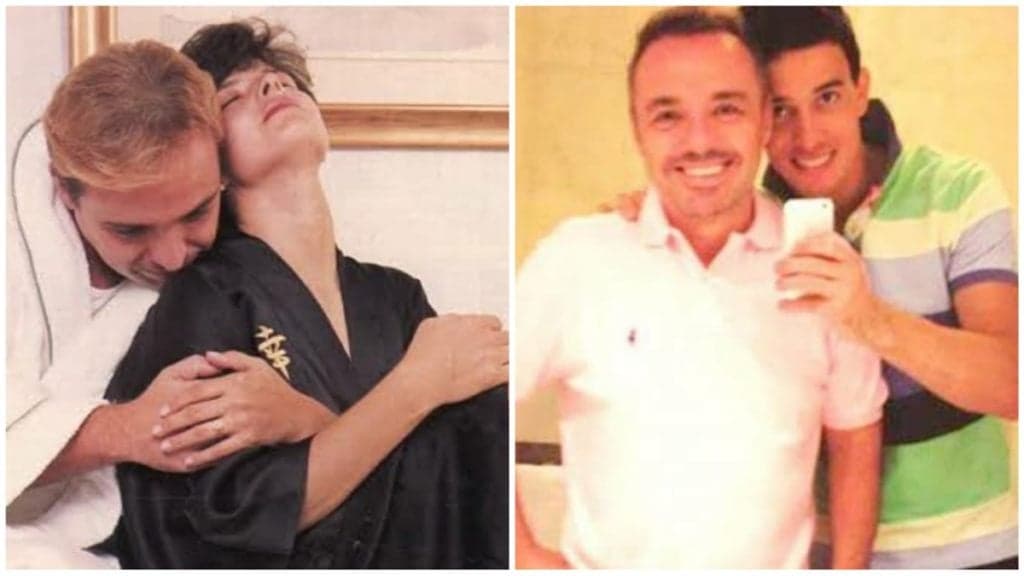 No dia do aniversário de Gugu Liberato, viúva e filhos prestam homenagens e suposto namorado assume: "Te amo"