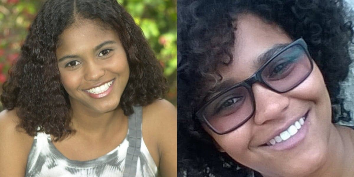 Jessica Sodré, a Lady Daiane de Senhora do Destino, antes e depois (Foto: Reprodução - Redes Sociais)
