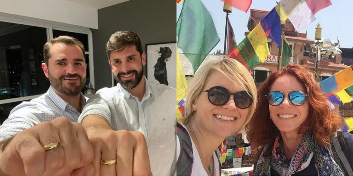Marcelo Cosme e Leilane Neubarth são jornalistas da GloboNews (Foto: Reprodução/Instagram)