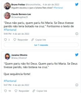 Web reagiu ao texto forte da novela das nove da Globo (Foto: Reprodução / Twitter) Web reagiu ao texto forte da novela das nove da Globo (Foto: Reprodução / Twitter)