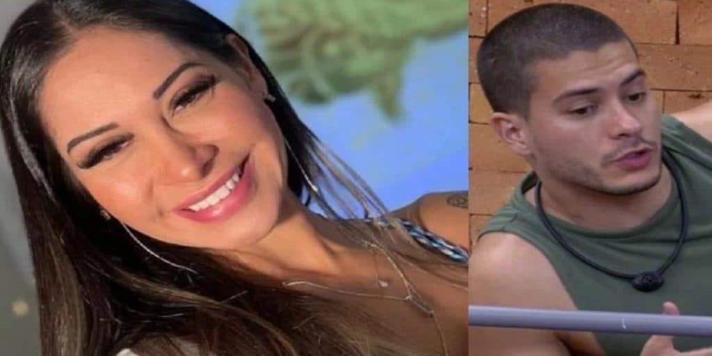 Maíra Cardi 'invade' o "BBB22", flagra Arthur Aguiar na cama e sai às pressas: "Desculpa"