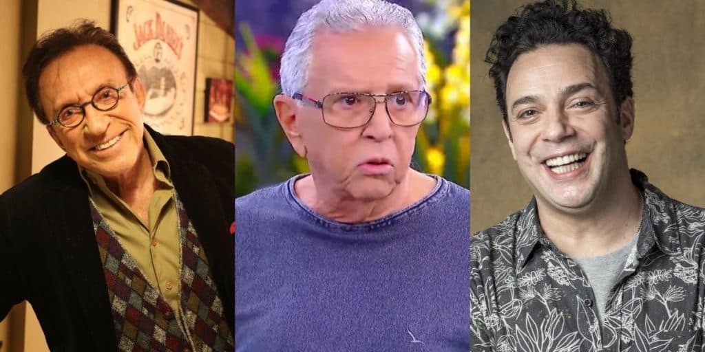 Moacyr Franco e a eterna Filô, rivais de Carlos Alberto, vão pra Band, promovem vingança e notícia é dada