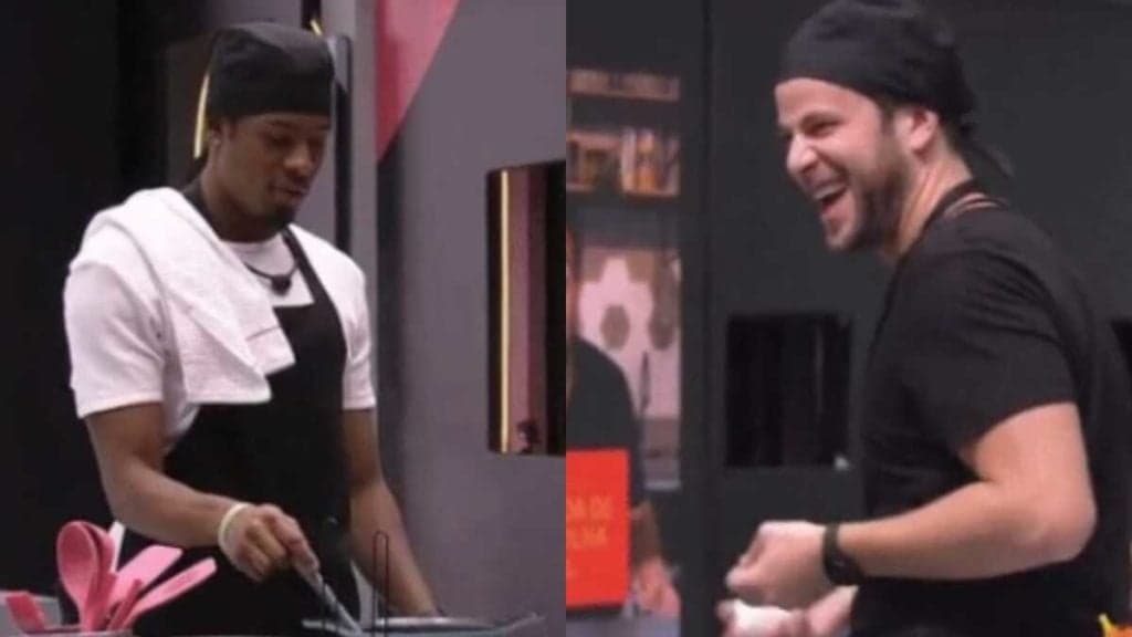 BBB22: Paulo André e Gustavo protagonizam barraco e bate boca rola solto em ação de patrocinadora