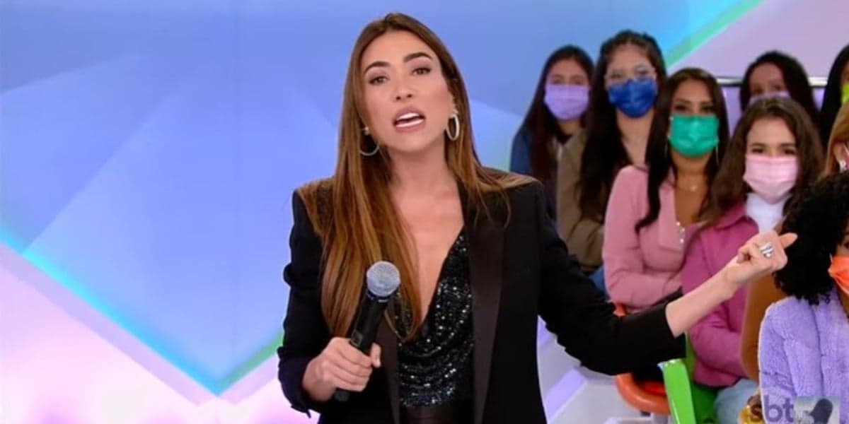 Patrícia Abravanel no comando do Programa Silvio Santos (Foto: Reprodução) Patrícia Abravanel no comando do Programa Silvio Santos (Foto: Reprodução)