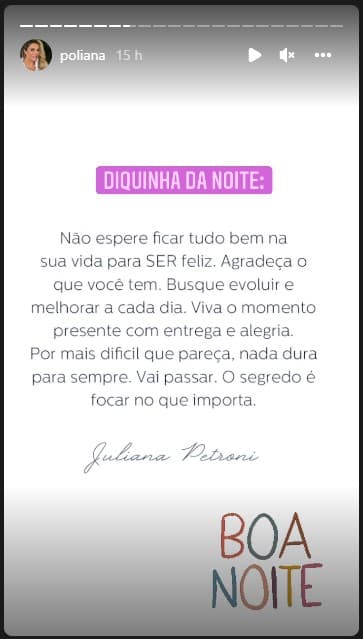 Poliana Rocha expõe verdade avassaladora em comunicado - Foto: Reprodução Poliana Rocha expõe verdade avassaladora em comunicado - Foto: Reprodução