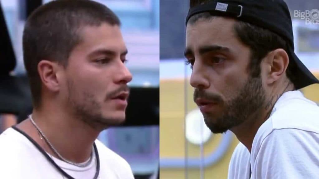 BBB22: Ao retornar, Arthur Aguiar rasga o verbo, revela tudo que ouviu e tira satisfação com Scooby