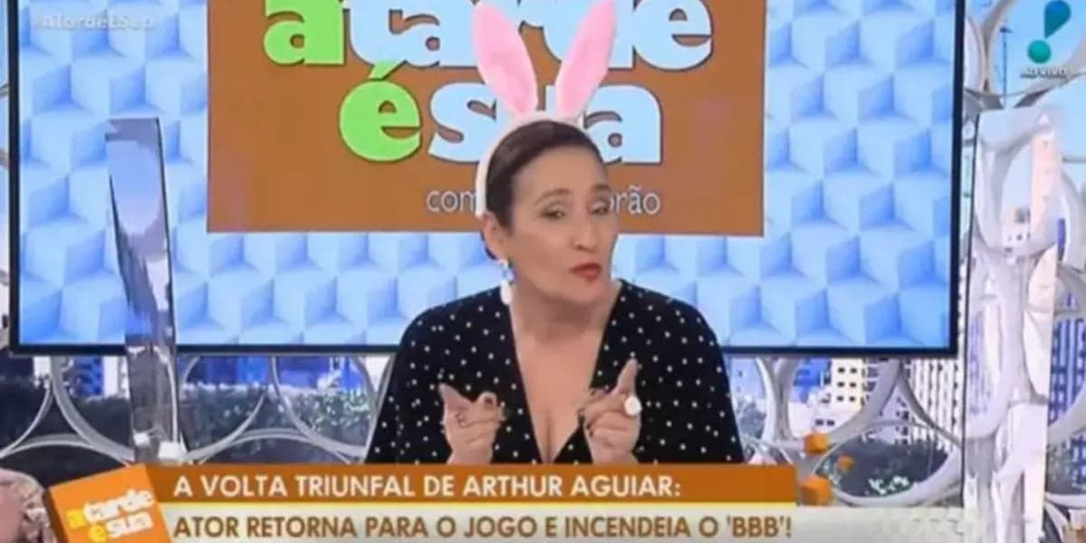 Sonia Abrão é a fã número 1 de Arthur Aguiar, do "BBB22" (Foto: Reprodução/RedeTV!)