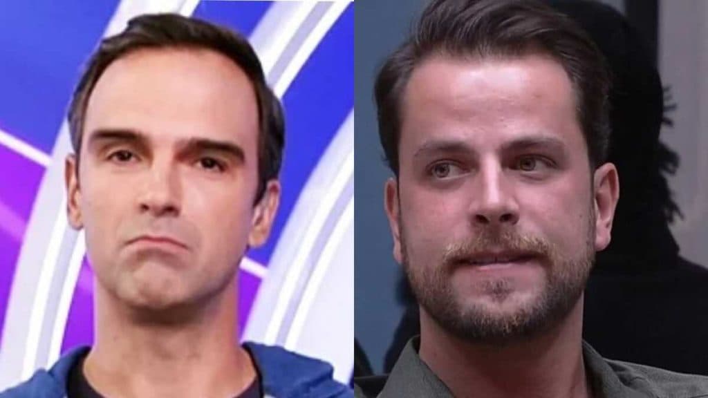 Após ser escorraçado do BBB22, Gustavo escuta sermão de Tadeu Schmidt: "Foi devorado pelo cordeiro"
