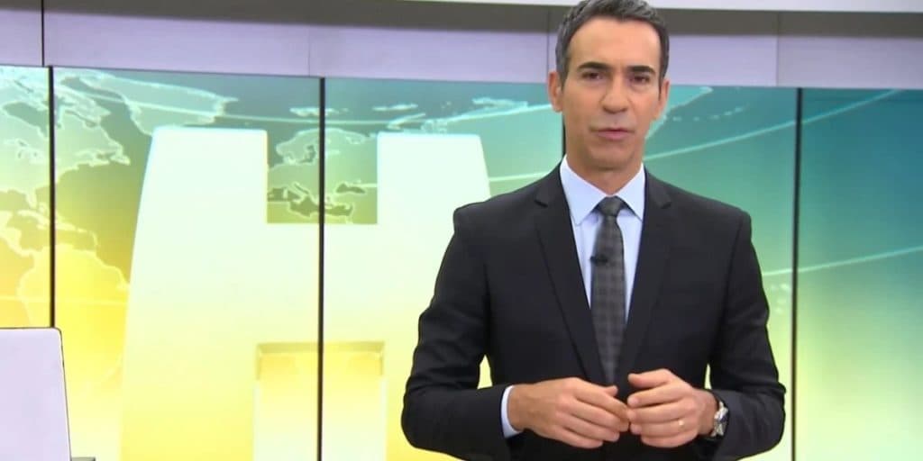 Nova parceira de César Tralli divulga relação com âncora e fotos dos dois juntos é exposta: “Chegou o dia”