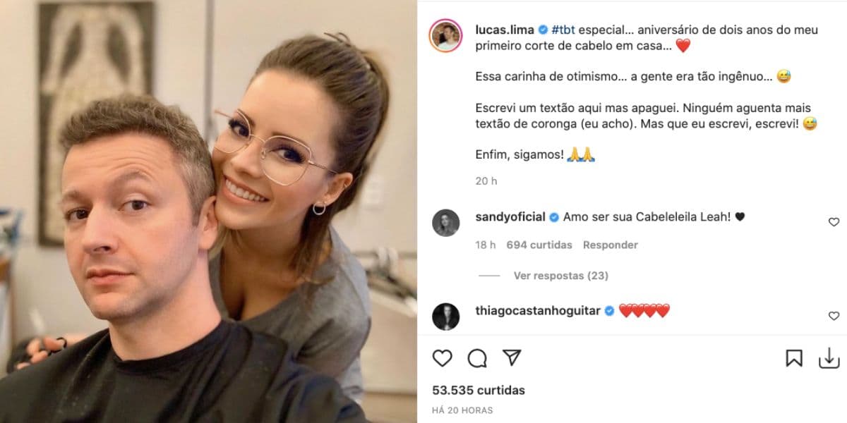 Lucas Lima, Sandy Lucas Lima, Sandy