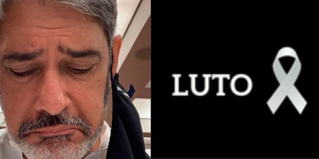 William Bonner segura o choro na bancada do JN e atores de malhação morrem: "Luto na Globo"