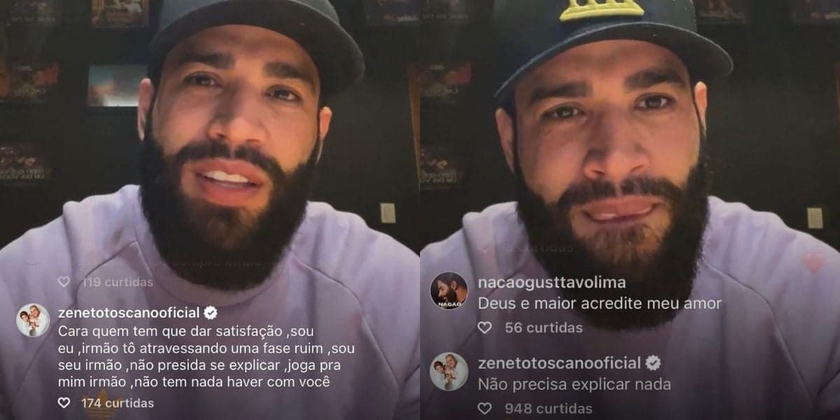 Gusttavo Lima vai às lágrimas em Live de justificativa Gusttavo Lima vai às lágrimas em Live de justificativa