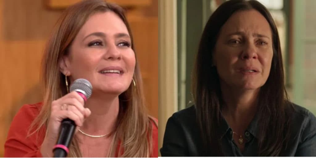 Adriana Esteves fala sobre relacionamentos do passado e faz declaração para o marido Vladimir Brichta: "Sou louca por ele"