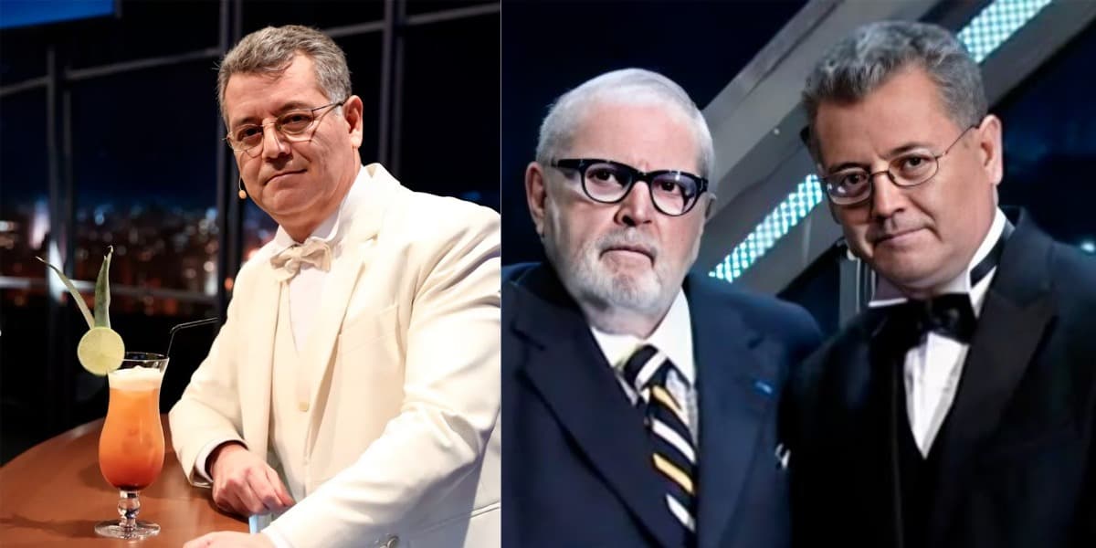 Garçom Alex, que trabalhou com Jô Soares (Foto: Reprodução/TV Globo)