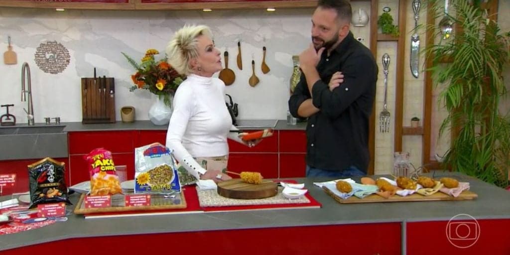 Ana Maria gera climão ao vivo, pergunta sobre ex de repórter e leva corte terrível: "Você não vai"
