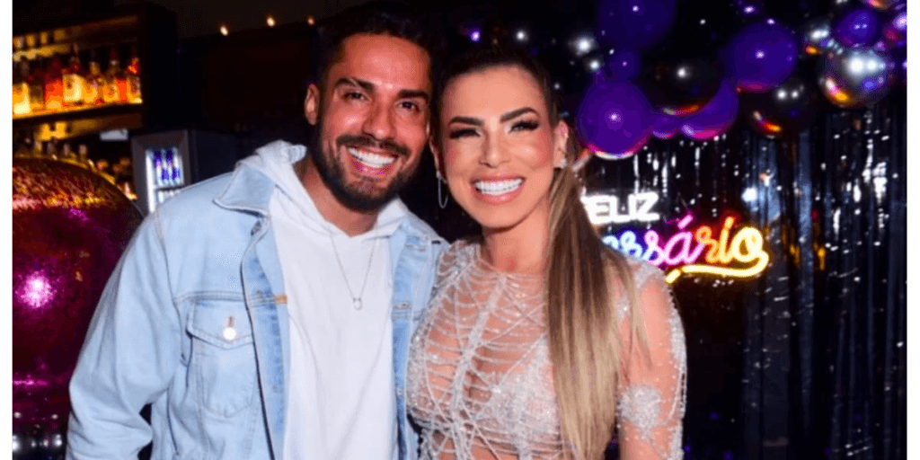 Bil Araújo, após um mês de namoro, larga Erika Schneider e farsa é escancarada: "Acabou"
