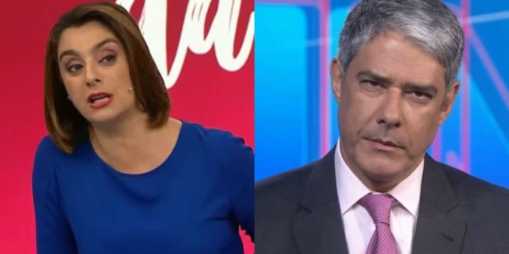 "Ficou bem chateado", Catia Fonseca ouve notícia de William Bonner no MDT e confirma: "Estou fugindo"