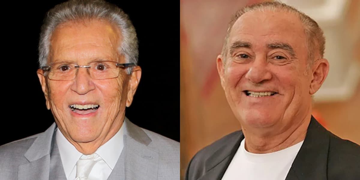 Carlos Alberto de Nóbrega trabalhou com Renato Aragão no passado (Foto: AgNews/Reprodução/TV Globo) Carlos Alberto de Nóbrega trabalhou com Renato Aragão no passado (Foto: AgNews/Reprodução/TV Globo)