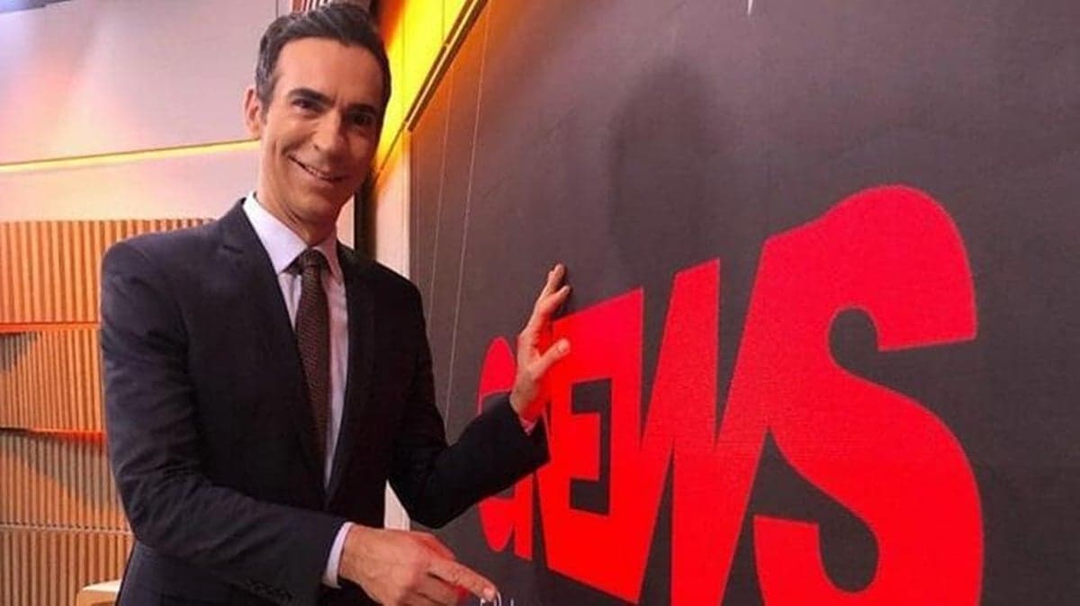 César Tralli é âncora na GloboNews também