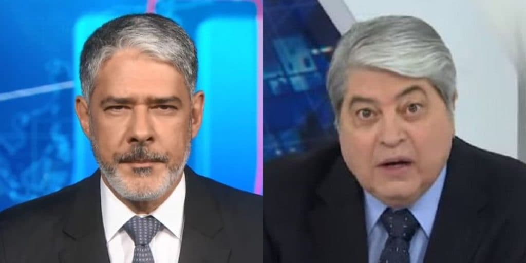 William Bonner desmorona e vai aos prantos ao anunciar morte de jornalista e Datena soluça em desespero