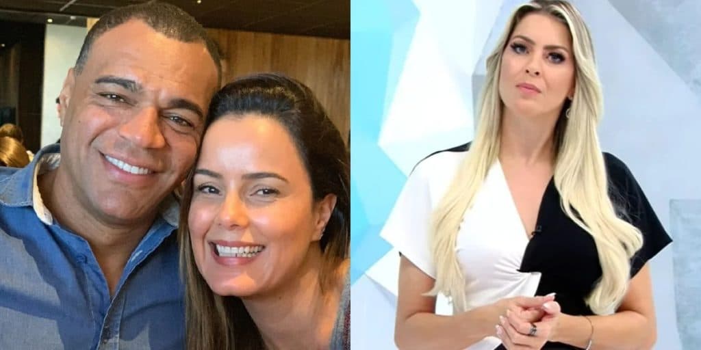 Luciele expôs situação com Denílson