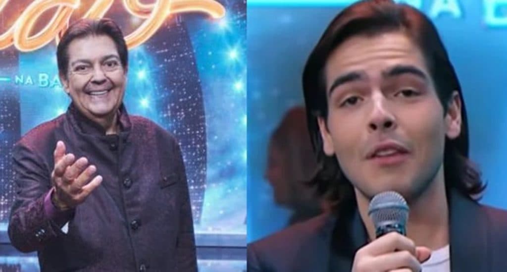 Que química! Filho de Faustão é visto em pegação com a namorada 15 anos mais velha