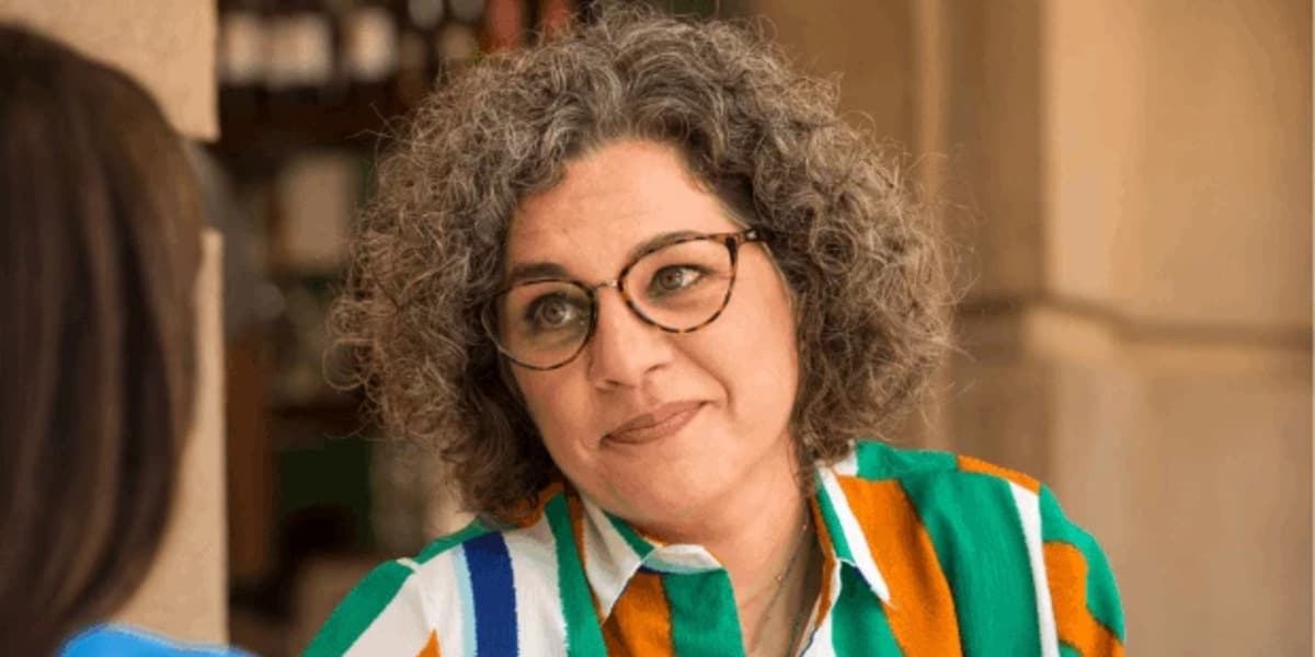 Isabel Teixeira como Jane, em Amor de Mãe (Foto: Reprodução) Isabel Teixeira como Jane, em Amor de Mãe (Foto: Reprodução)
