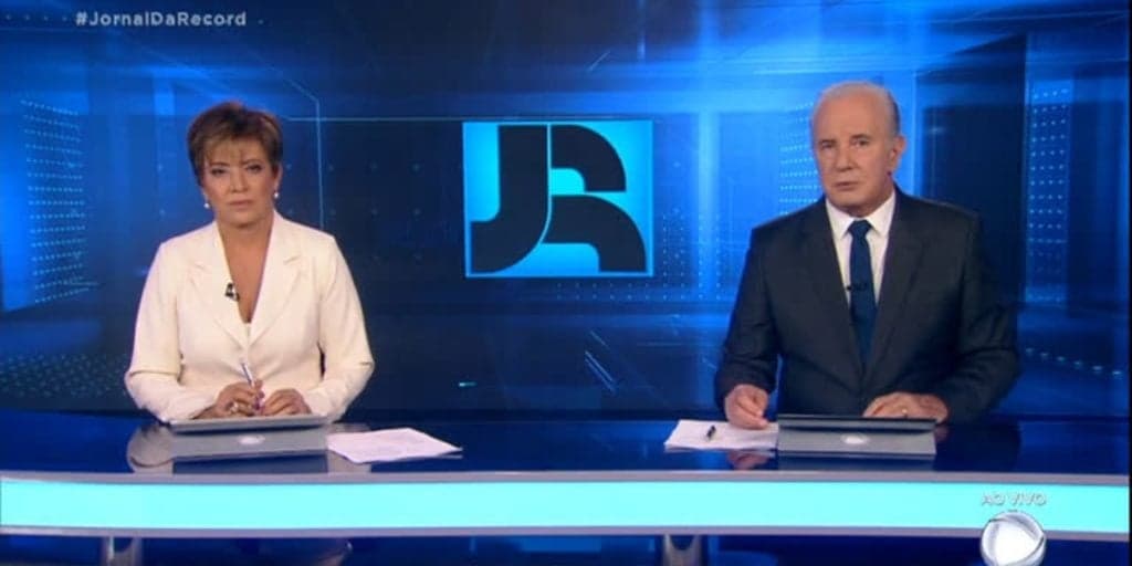 Jornal da Record supera concorrência e se mantém como vice-líder absoluto na audiência desta quarta