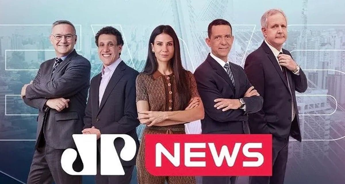 Os âncoras da Joven Pan News Os âncoras da Joven Pan News