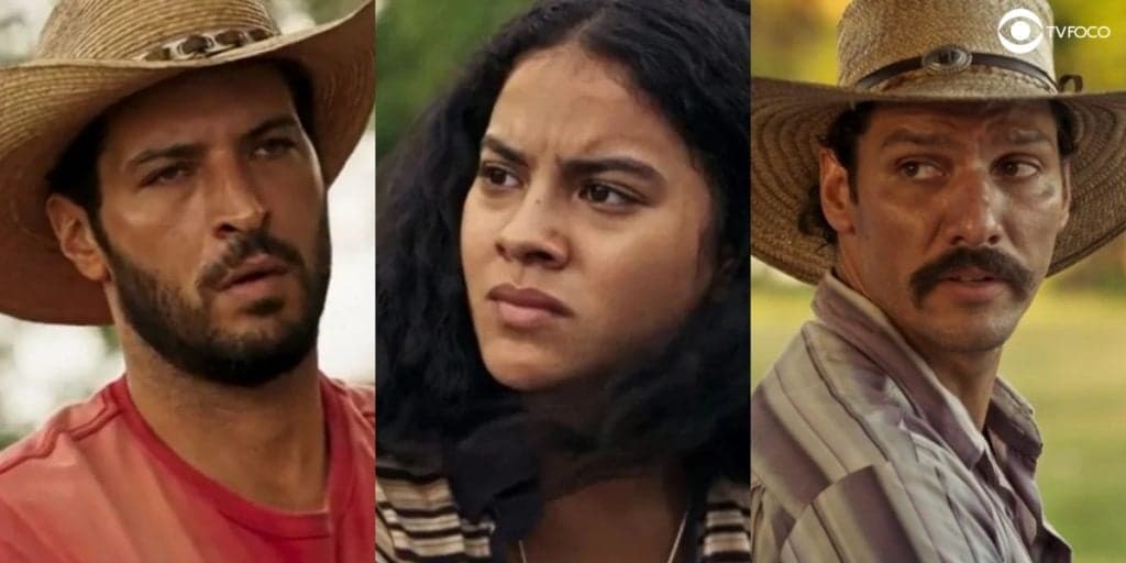 Pantanal - Tibério fica entre a vida a morte após tomar facada de Levi ao defender Muda de estupro: "Some"