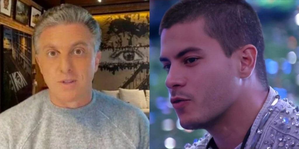 Luciano Huck, frente a frente com Arthur Aguiar, rasga o verbo e detona o que acha sobre ele