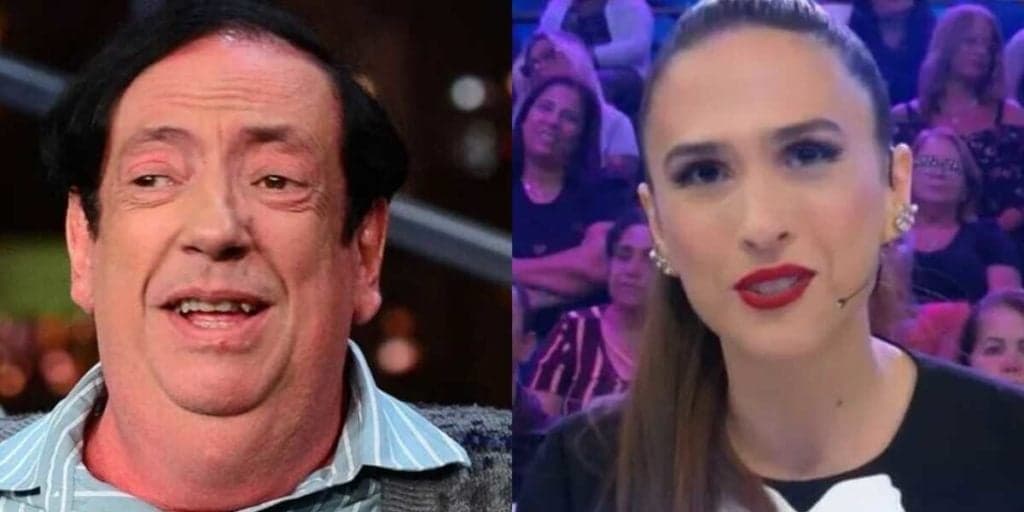 Após pedir ajuda, Marcos Oliveira, o Beiçola, afirma que Tatá Werneck deve ajudá-lo com plano de saúde