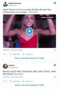 Web ficou em polvorosa com a virada da personagem de Isabel Teixeira (Foto: Reprodução / Twitter) Web ficou em polvorosa com a virada da personagem de Isabel Teixeira (Foto: Reprodução / Twitter)