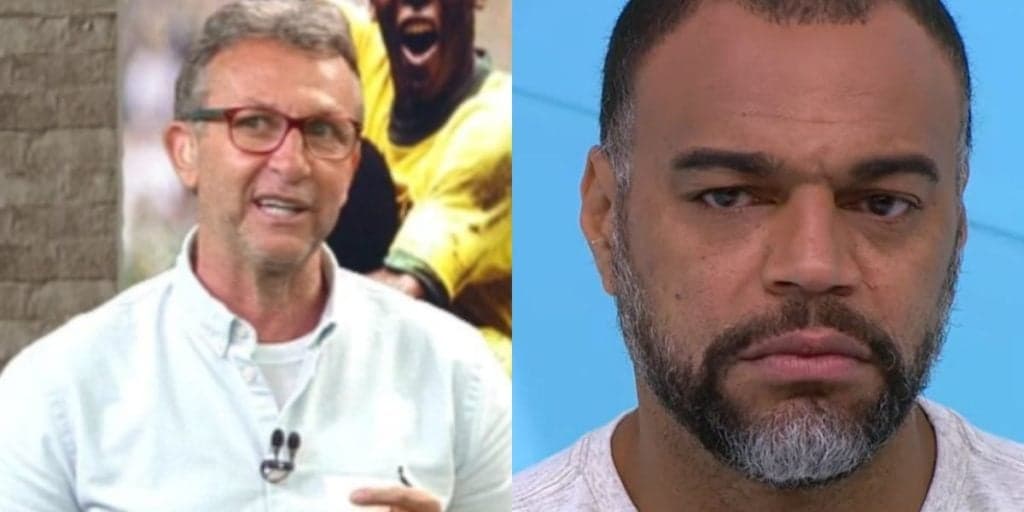 "Caíram", Neto perde a linha, expõe fim de programa de Denílson na Band e confirma: "Não aguentaram"