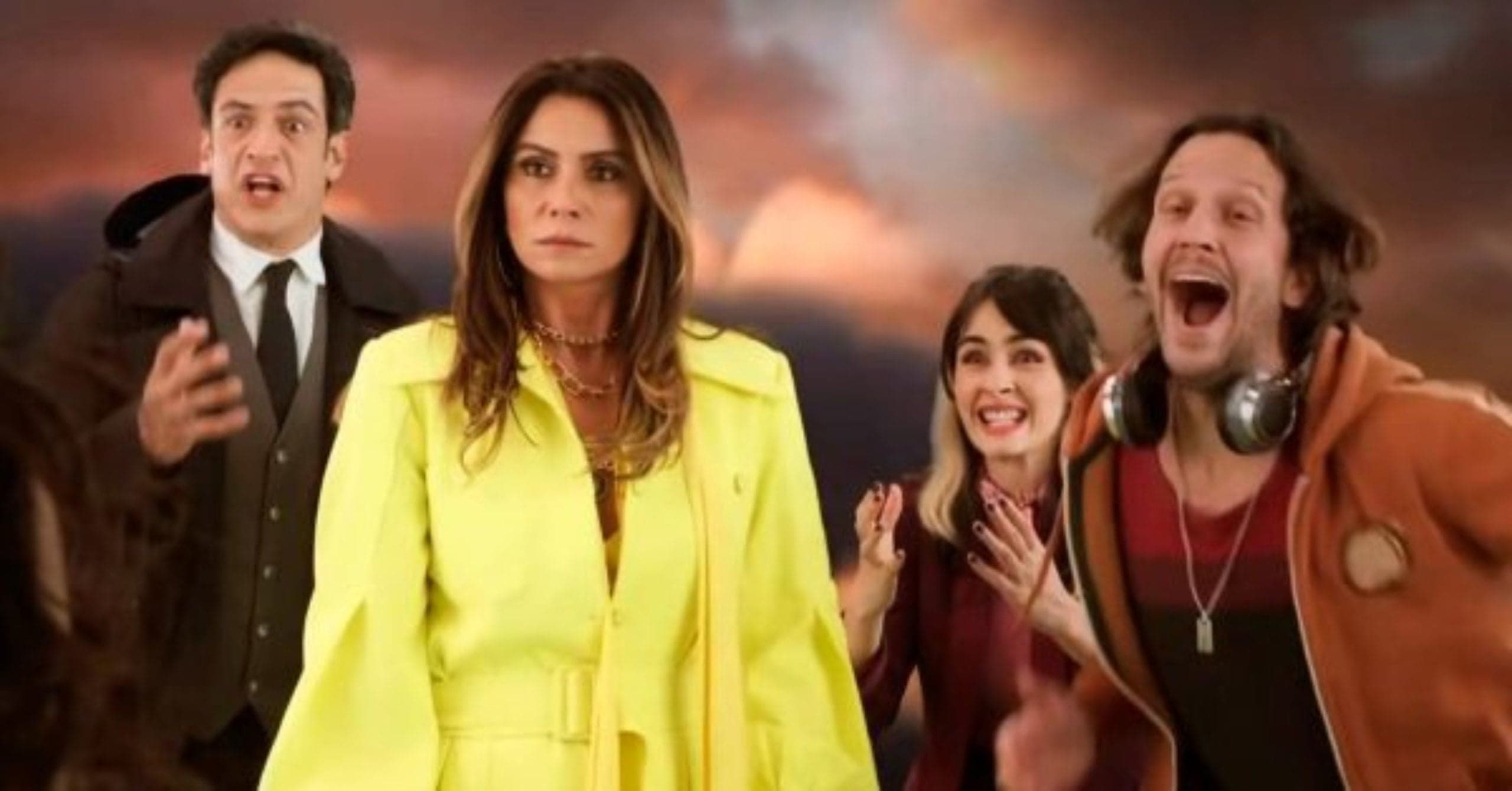 Morte avisa quem terá a vida ceifada (Foto: TV Globo) 