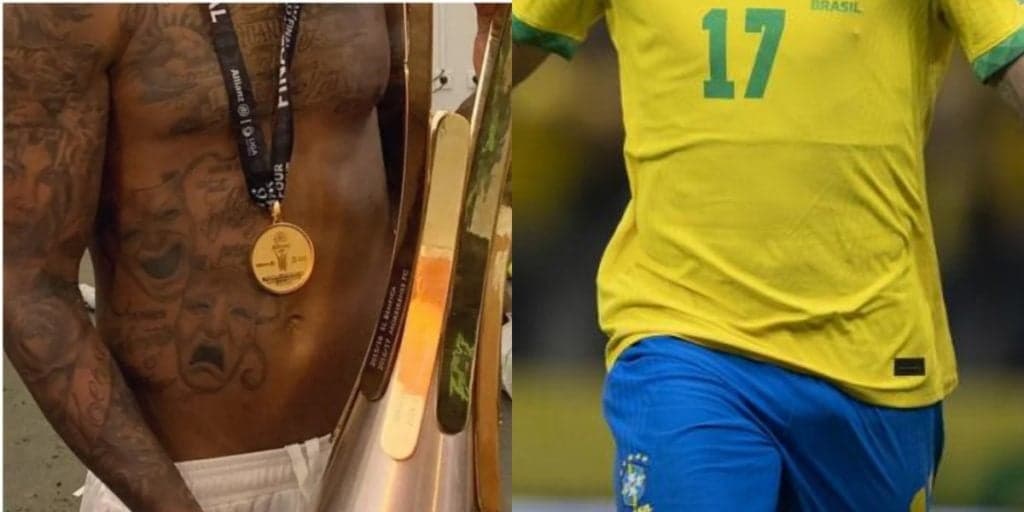 Jogador gato da seleção brasileira se descuida, mostra pênis GG ao vivo e nude viraliza: "Três pernas"
