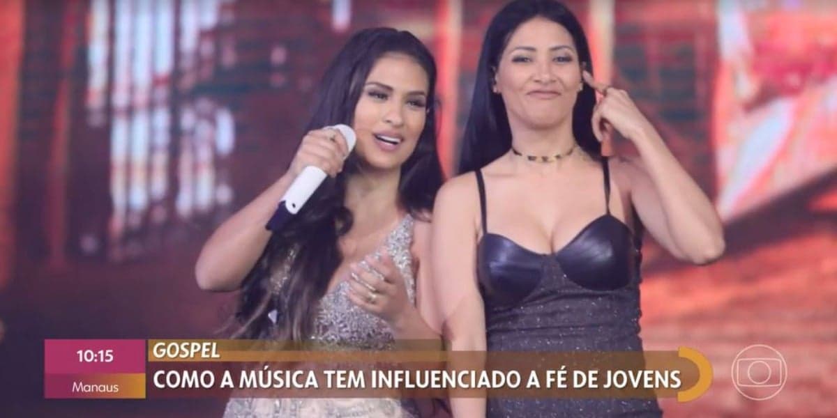 Simone falou sobre Simaria no "Encontro" (Foto: Reprodução/TV Globo) Simone falou sobre Simaria no "Encontro" (Foto: Reprodução/TV Globo)