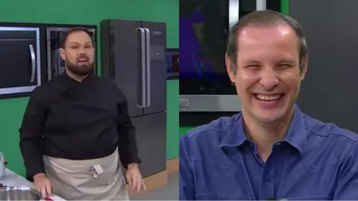 O chef Roberto Augusto e o jornalista esportivo Fernando Fontana estão fora do "Vou Te Contar" 