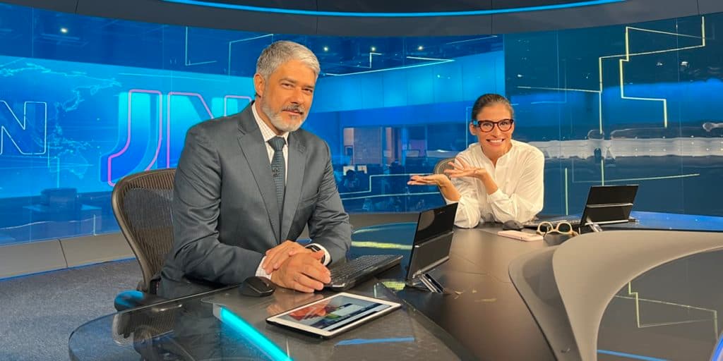 William Bonner se afasta do JN por problema nas cordas vocais