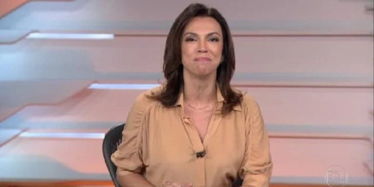 Ana Paula Araújo no Bom Dia Brasil (Foto: Divulgação) Ana Paula Araújo no Bom Dia Brasil (Foto: Divulgação)