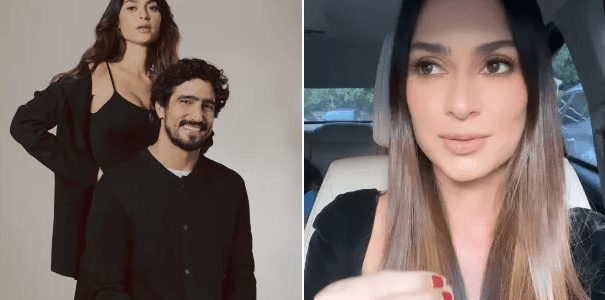 Thaila Ayala faz desabafo nas redes sociais sobre fotos recebidas pelo seu marido: "Podem destruir uma família"