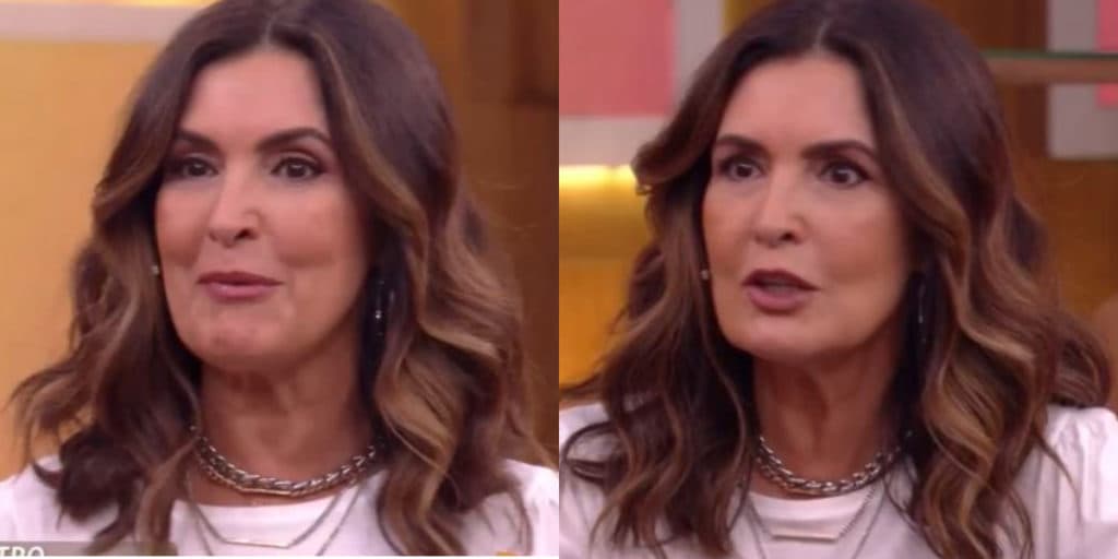 Fátima Bernardes e Angélica se emocionam durante o "Encontro"