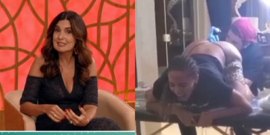 Após Anitta, Fátima Bernardes também faz tatuagem polêmica e dá o que falar: "Que lugar"