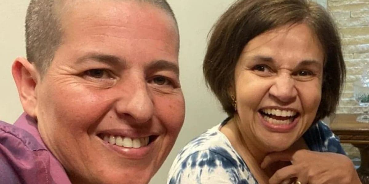 Adriane Bonato e Claudia Rodrigues (Foto: Reprodução)