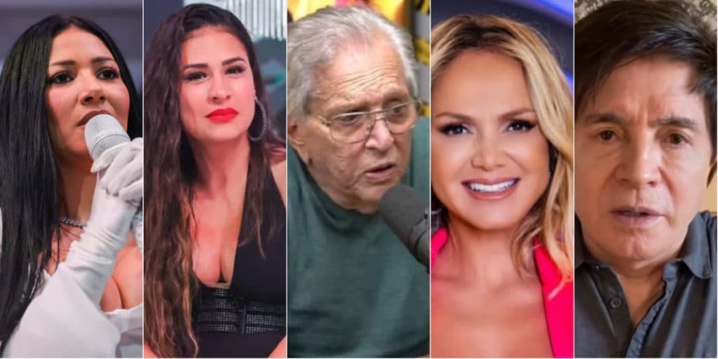 Carlos Alberto peita Eliana, Simaria detona Simone e Junior escancara relação com Xororó