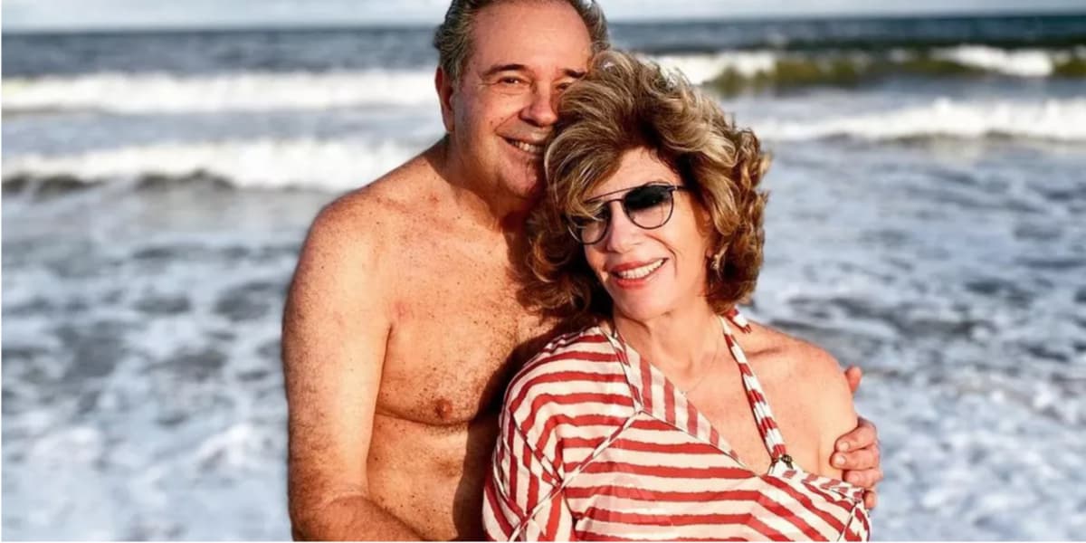 Silvia Poppovic e Marcello Bronstein (Foto: Reprodução/Instagram)